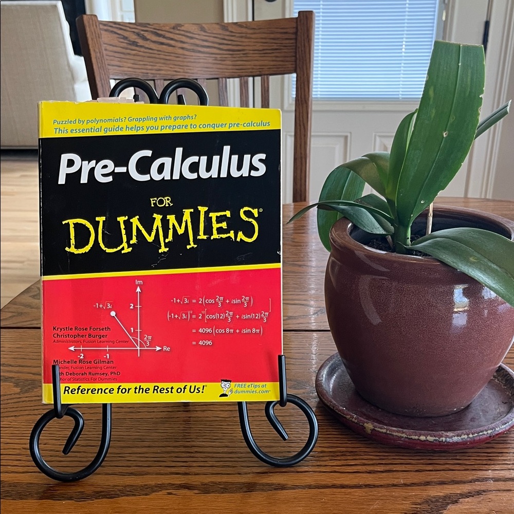Pre Calculus For Dummies Book